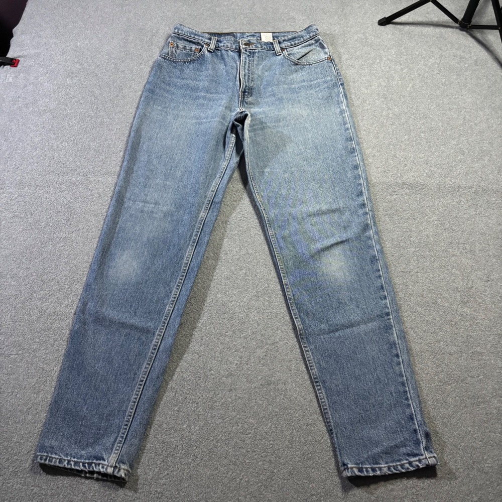Levi's 550 Jeans Women's 13 Long Blue Vintage 90s Relaxed Tapered Made in Canada